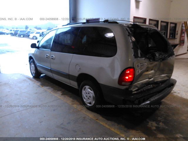 2B4GP44G5XR221714 - 1999 DODGE GRAND CARAVAN SE/SPORT GREEN photo 3