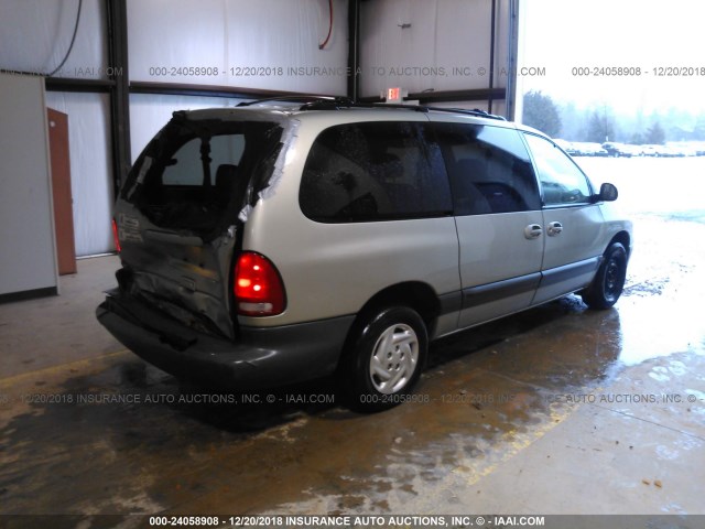 2B4GP44G5XR221714 - 1999 DODGE GRAND CARAVAN SE/SPORT GREEN photo 4