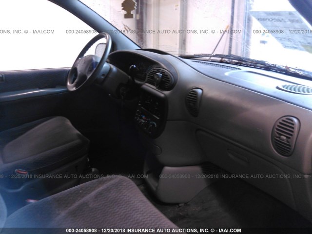 2B4GP44G5XR221714 - 1999 DODGE GRAND CARAVAN SE/SPORT GREEN photo 5