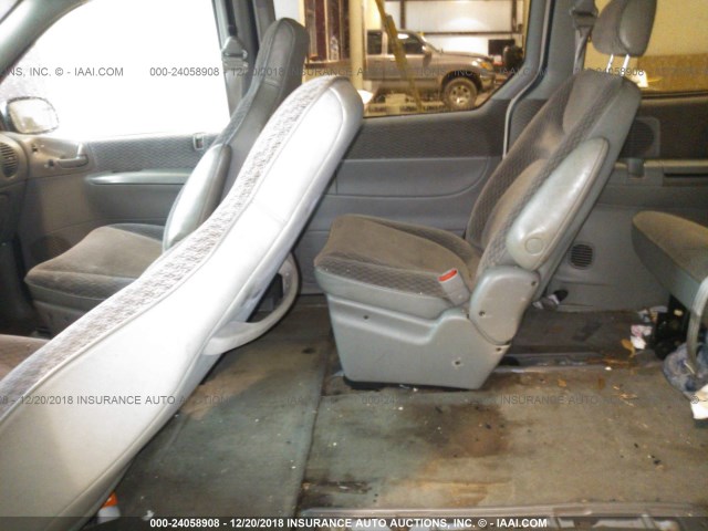 2B4GP44G5XR221714 - 1999 DODGE GRAND CARAVAN SE/SPORT GREEN photo 8