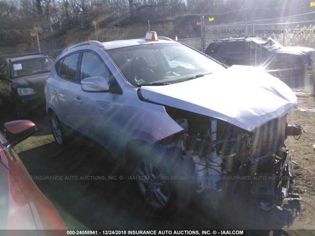 KM8JUCAC7DU576021 - 2013 HYUNDAI TUCSON GLS/LIMITED 灰色 照片 1