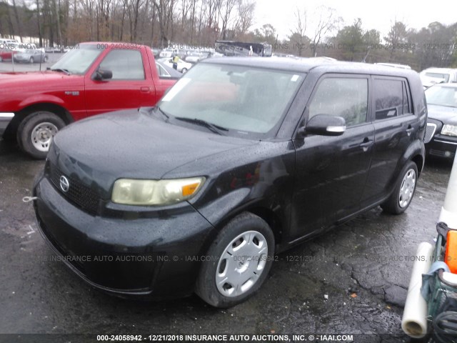 JTLKE50E581018961 - 2008 TOYOTA SCION XB Қара фото 2