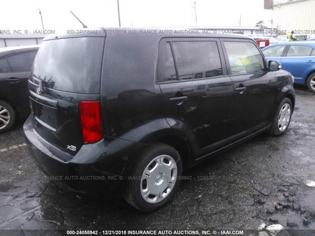 JTLKE50E581018961 - 2008 TOYOTA SCION XB Қара фото 4