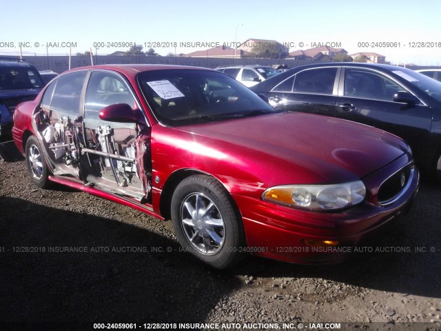 1G4HR54K05U228156 - 2005 BUICK LESABRE LIMITED RED photo 1