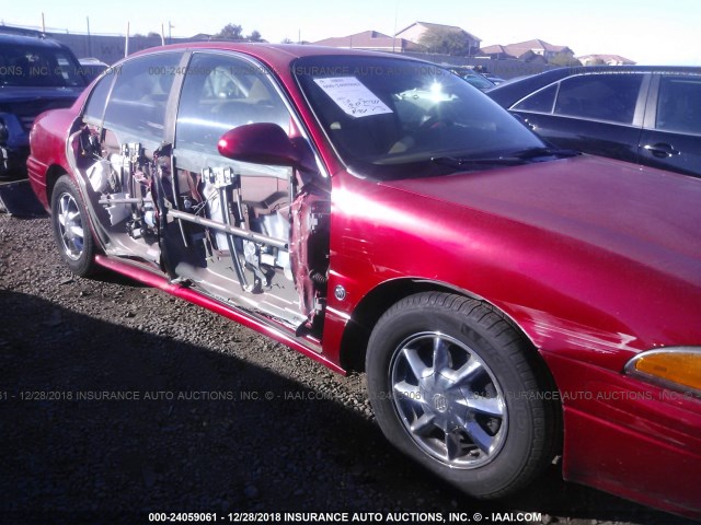 1G4HR54K05U228156 - 2005 BUICK LESABRE LIMITED RED photo 6