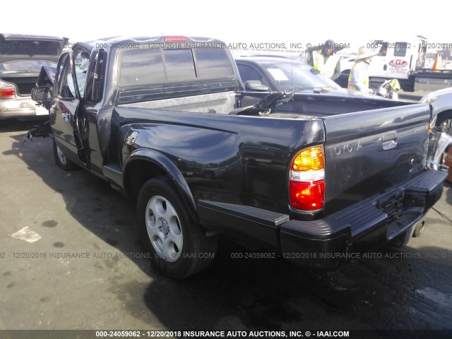 5TEVN52N81Z767609 - 2001 TOYOTA TACOMA XTRACAB S-RUNNER BLACK photo 3