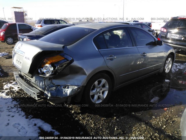 1N4AL21E69N531999 - 2009 NISSAN ALTIMA 2.5/2.5S GRAY photo 4