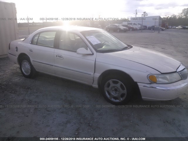 1LNFM97V6WY741327 - 1998 LINCOLN CONTINENTAL  BEIGE photo 1