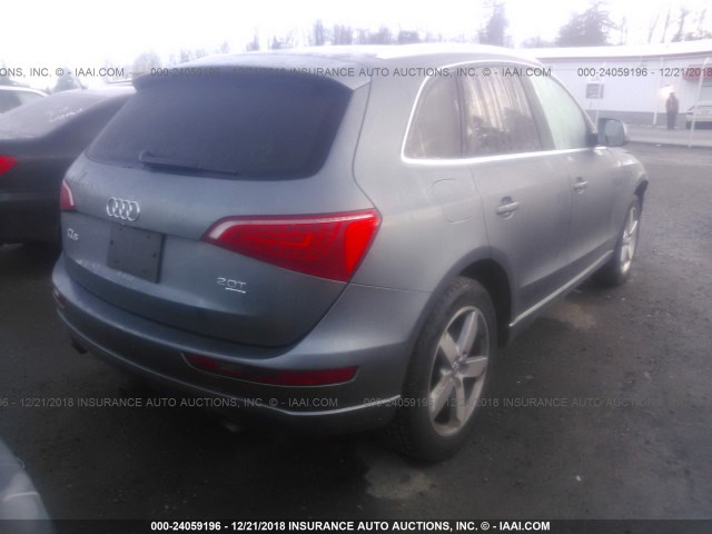 WA1LFAFP3CA053192 - 2012 AUDI Q5 PREMIUM PLUS GRAY photo 4