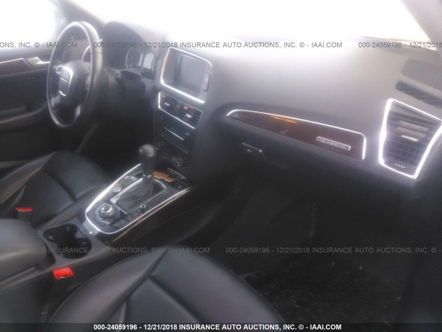 WA1LFAFP3CA053192 - 2012 AUDI Q5 PREMIUM PLUS GRAY photo 5