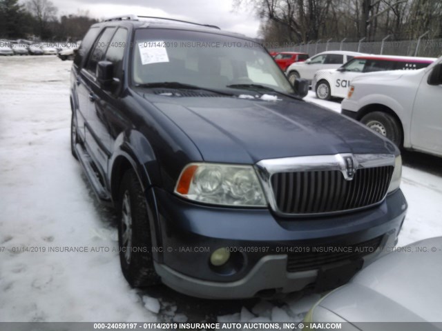5LMFU28R23LJ32802 - 2003 LINCOLN NAVIGATOR BLUE photo 6