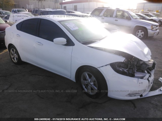 1C3CDFBB0GD577394 - 2016 DODGE DART SXT WHITE photo 1