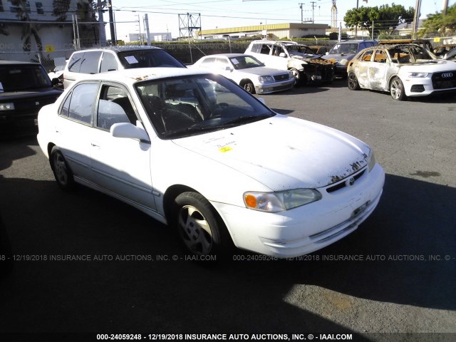 1NXBR18E1XZ238636 - 1999 TOYOTA COROLLA VE/CE/LE WHITE photo 1