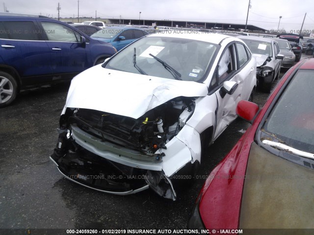 3FADP4AJ6GM173966 - 2016 FORD FIESTA S WHITE photo 2