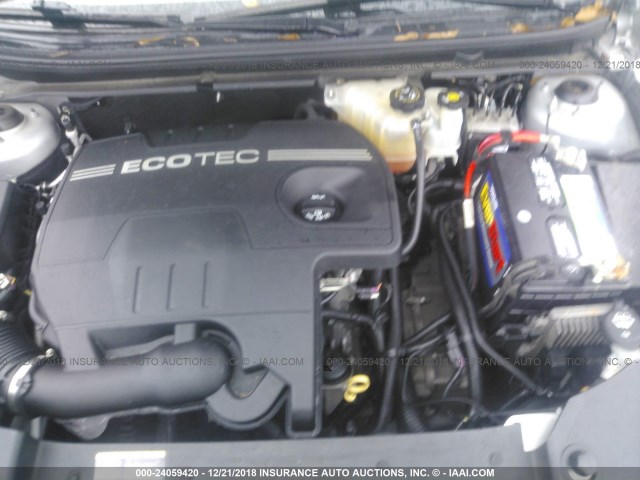 1G1ZA5E09AF154935 - 2010 CHEVROLET MALIBU LS SILVER photo 10