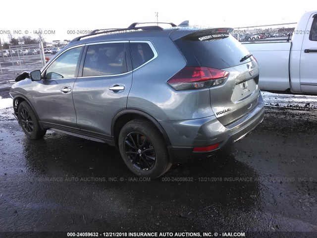 5N1AT2MV7JC755591 - 2018 NISSAN ROGUE SV/SL GRAY photo 3