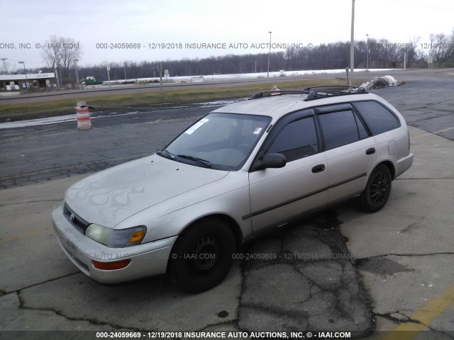 JT2AE09V0R0078997 - 1994 TOYOTA COROLLA DX TAN photo 2