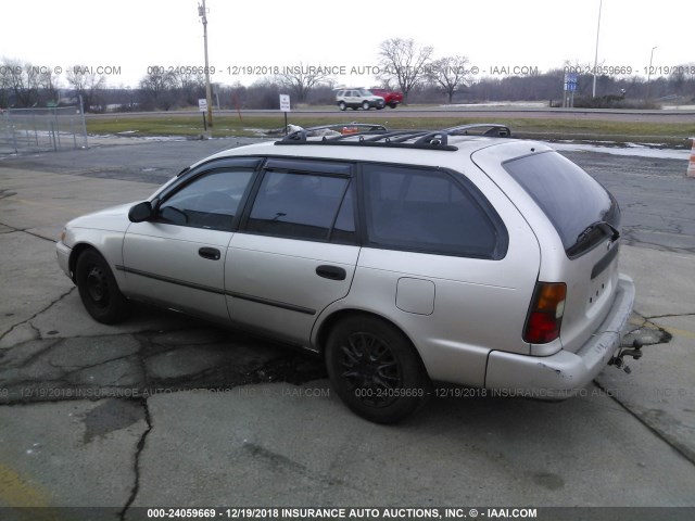 JT2AE09V0R0078997 - 1994 TOYOTA COROLLA DX TAN photo 3