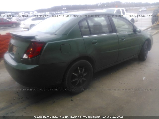 1G8AJ52F04Z114334 - 2004 SATURN ION LEVEL 2 绿色 照片 4