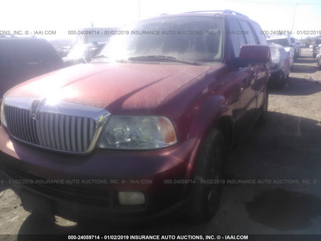 5LMFU27526LJ02721 - 2006 LINCOLN NAVIGATOR Rot Foto 2