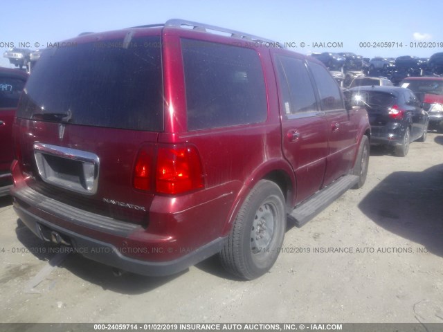 5LMFU27526LJ02721 - 2006 LINCOLN NAVIGATOR Rot Foto 4