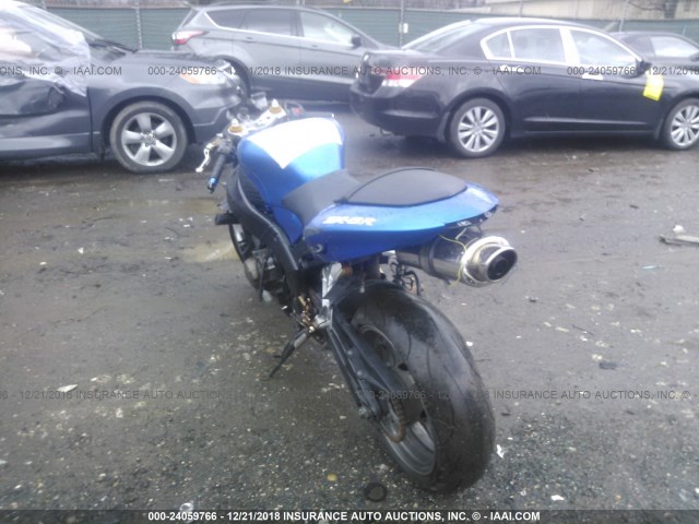 JKBZXJC185A021991 - 2005 KAWASAKI ZX636 C1 BLUE photo 3