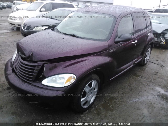 3C4FY58B33T611346 - 2003 CHRYSLER PT CRUISER TOURING MAROON photo 2