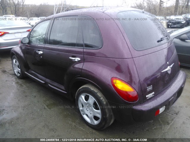 3C4FY58B33T611346 - 2003 CHRYSLER PT CRUISER TOURING MAROON photo 3