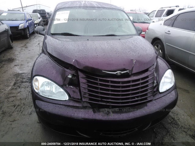 3C4FY58B33T611346 - 2003 CHRYSLER PT CRUISER TOURING MAROON photo 6