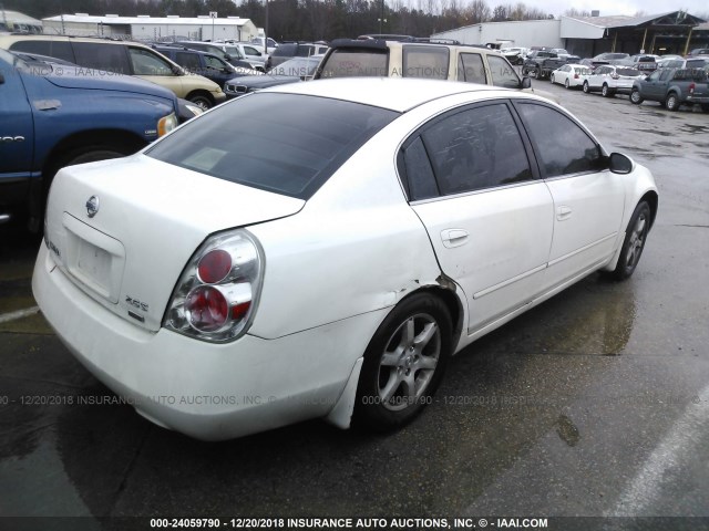 1N4AL11D16C148464 - 2006 NISSAN ALTIMA S/SL WHITE photo 4