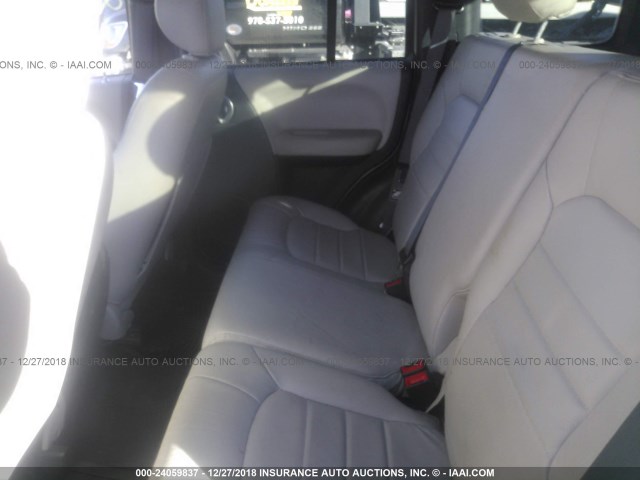 1J4GL38K93W671966 - 2003 JEEP LIBERTY RENEGADE SILVER photo 8