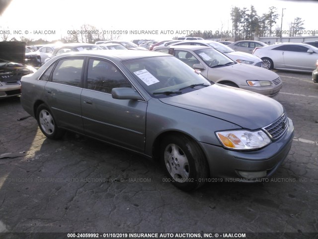 4T1BF28B14U360204 - 2004 TOYOTA AVALON XL/XLS GRAY photo 1