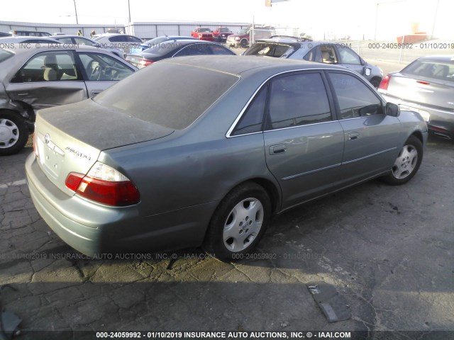 4T1BF28B14U360204 - 2004 TOYOTA AVALON XL/XLS GRAY photo 4