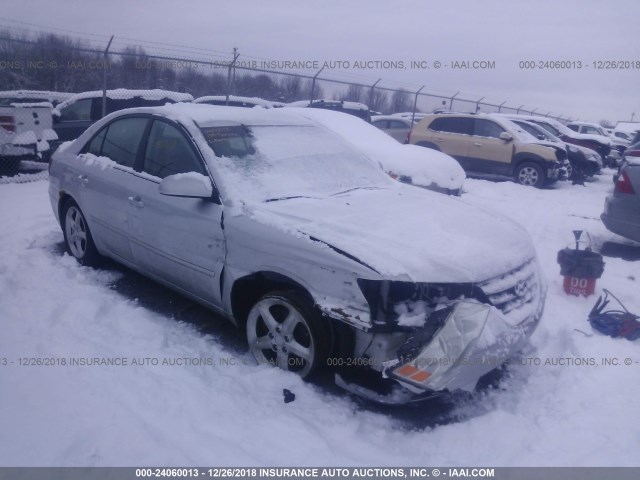 5NPEU46F09H441642 - 2009 HYUNDAI SONATA SE/LIMITED SILVER photo 1