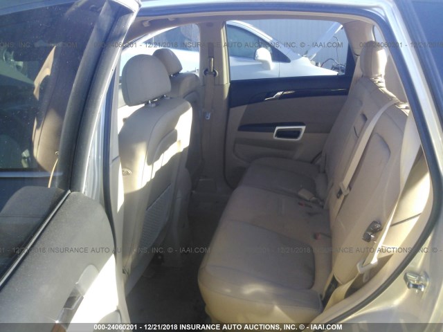 3GSCL33P19S582117 - 2009 SATURN VUE XE BEIGE photo 8