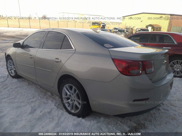 1G11C5SL9FF264204 - 2015 CHEVROLET MALIBU 1LT ბეჟი ფოტო 3