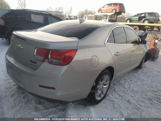1G11C5SL9FF264204 - 2015 CHEVROLET MALIBU 1LT ბეჟი ფოტო 4