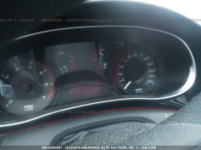 1C3CDFBB1ED668185 - 2014 DODGE DART SXT RED photo 7