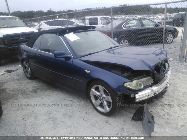 WBABW33474PG97901 - 2004 BMW 325 CI BLUE photo 1