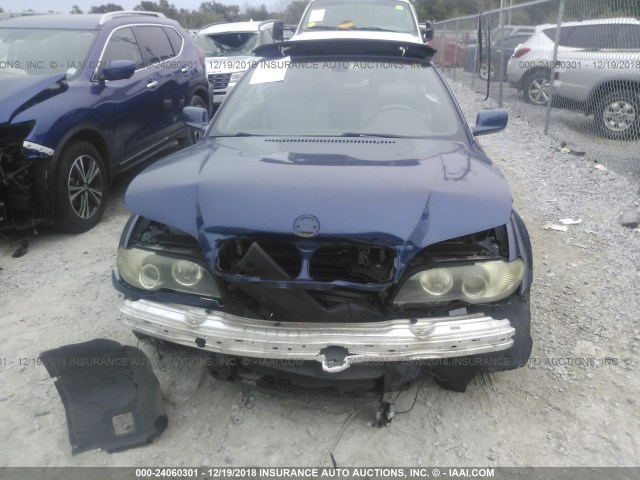 WBABW33474PG97901 - 2004 BMW 325 CI BLUE photo 6