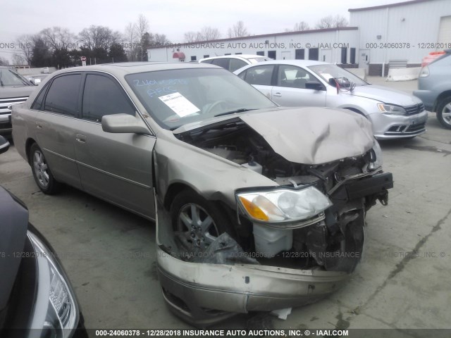 4T1BF28B1YU089179 - 2000 TOYOTA AVALON XL/XLS TAN photo 1