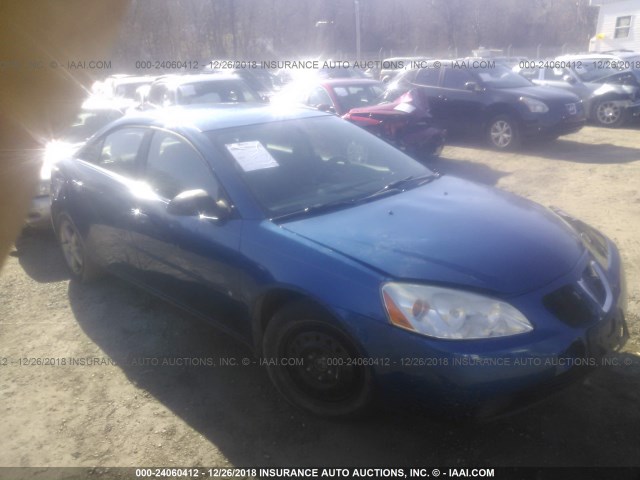 1G2ZH558964245221 - 2006 PONTIAC G6 GT BLUE photo 1