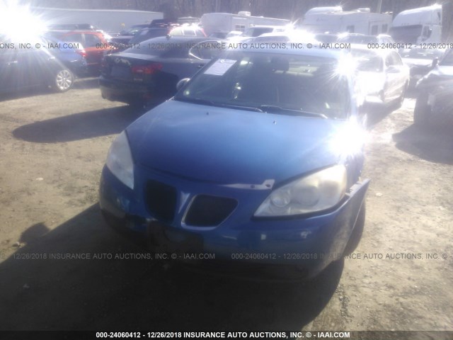 1G2ZH558964245221 - 2006 PONTIAC G6 GT BLUE photo 6