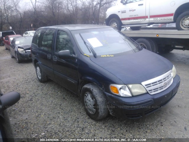 1GNDU23EX1D266507 - 2001 CHEVROLET VENTURE ECONOMY BLUE photo 1