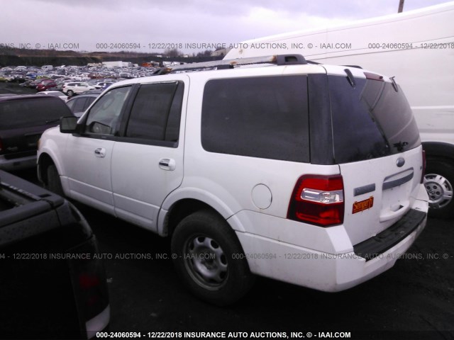1FMJU1G50AEA53572 - 2010 FORD EXPEDITION XLT WHITE photo 3
