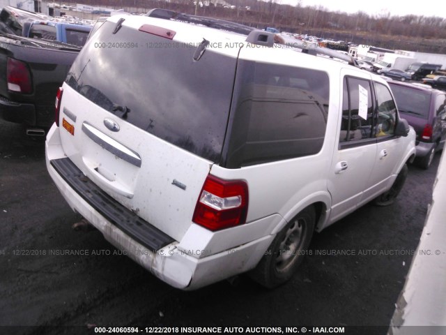 1FMJU1G50AEA53572 - 2010 FORD EXPEDITION XLT WHITE photo 4