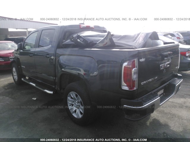 1GTG5CEN4J1170024 - 2018 GMC CANYON SLE GRAY photo 3