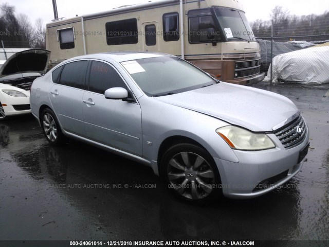 JNKAY01F17M452752 - 2007 INFINITI M35 SPORT SILVER photo 1