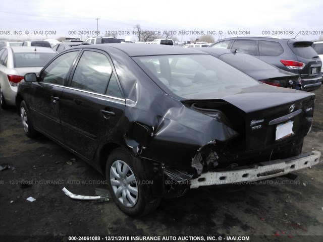 4T1BE32K45U096768 - 2005 TOYOTA CAMRY LE/XLE/SE BLACK photo 3