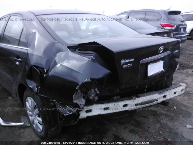 4T1BE32K45U096768 - 2005 TOYOTA CAMRY LE/XLE/SE BLACK photo 6